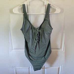 Green One Piece Swimsuit